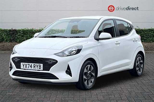Hyundai I10 1.0 Advance Hatchback 5dr Petrol Manual Euro 6 (s/s) (63 ps) White