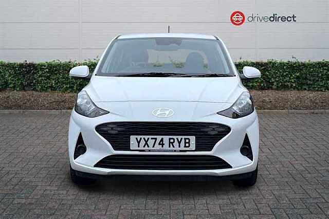 Hyundai I10 1.0 Advance Hatchback 5dr Petrol Manual Euro 6 (s/s) (63 ps) White