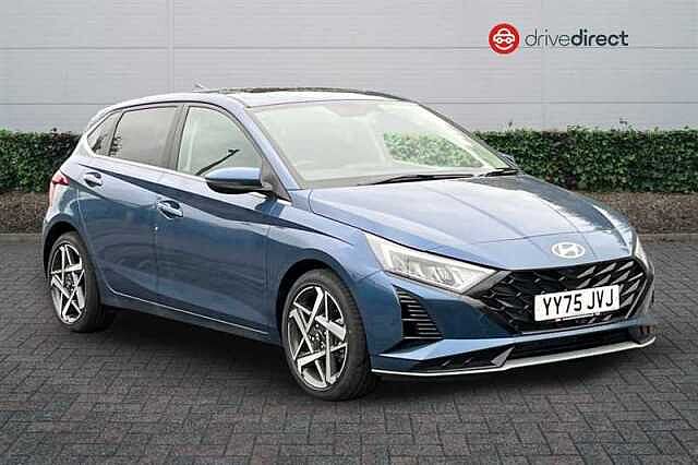Hyundai I20 1.0 T-GDi Ultimate Hatchback 5dr Petrol DCT Euro 6 (s/s) (100 ps) Blue