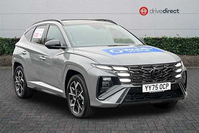 Hyundai TUCSON 1.6 T-GDi 13.8kWh N Line S SUV 5dr Petrol Plug-in Hybrid Auto Euro 6 (s/s) (253 Grey