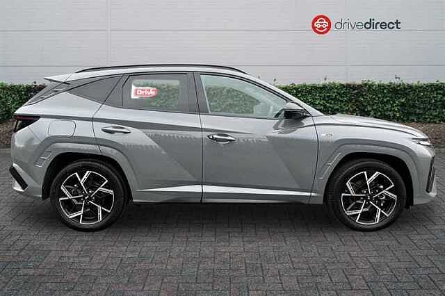 Hyundai TUCSON 1.6 T-GDi 13.8kWh N Line S SUV 5dr Petrol Plug-in Hybrid Auto Euro 6 (s/s) (253 Grey