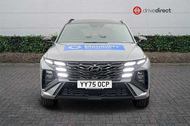 Hyundai TUCSON 1.6 T-GDi 13.8kWh N Line S SUV 5dr Petrol Plug-in Hybrid Auto Euro 6 (s/s) (253 Grey