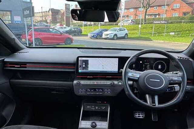 Hyundai KONA 1.6 h-GDi N Line S SUV 5dr Petrol Hybrid DCT Euro 6 (s/s) (141 ps) Grey