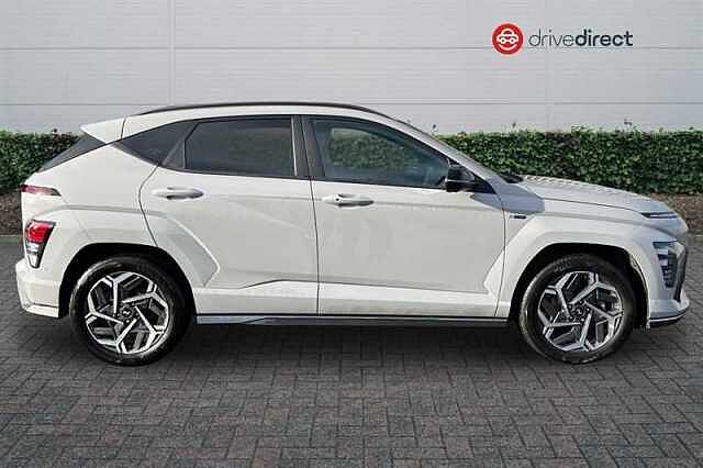 Hyundai KONA 1.6 h-GDi N Line S SUV 5dr Petrol Hybrid DCT Euro 6 (s/s) (141 ps) Grey