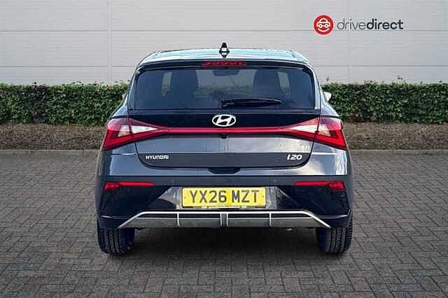 Hyundai I20 1.0 T-GDi Black Line Hatchback 5dr Petrol DCT Euro 6 (s/s) (90 ps) Grey