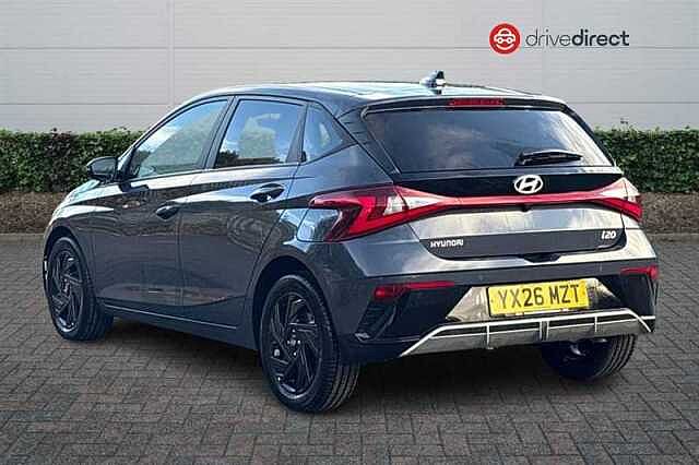 Hyundai I20 1.0 T-GDi Black Line Hatchback 5dr Petrol DCT Euro 6 (s/s) (90 ps) Grey