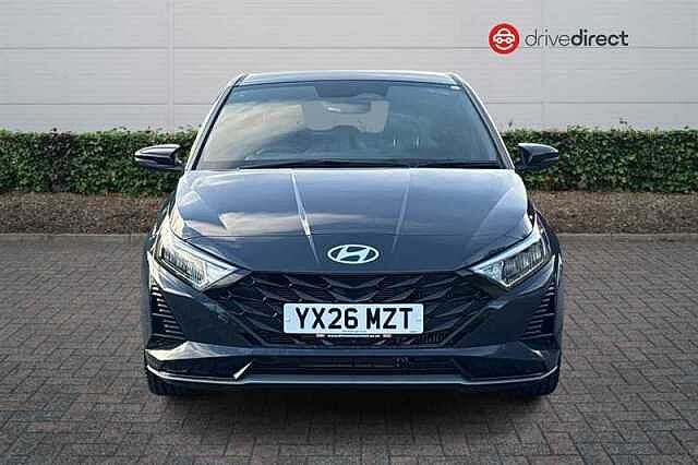 Hyundai I20 1.0 T-GDi Black Line Hatchback 5dr Petrol DCT Euro 6 (s/s) (90 ps) Grey
