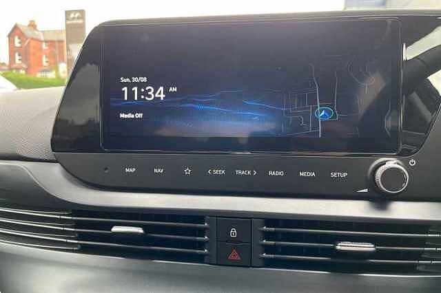 Hyundai I20 1.0 T-GDi Tech Line Hatchback 5dr Petrol DCT Euro 6 (s/s) (90 ps) Blue