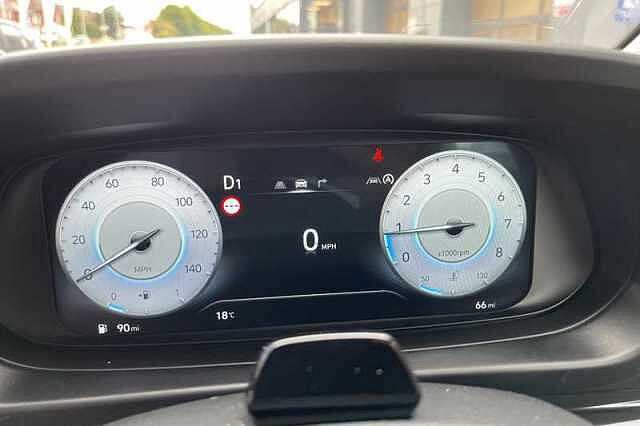 Hyundai I20 1.0 T-GDi Tech Line Hatchback 5dr Petrol DCT Euro 6 (s/s) (90 ps) Blue