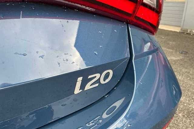 Hyundai I20 1.0 T-GDi Tech Line Hatchback 5dr Petrol DCT Euro 6 (s/s) (90 ps) Blue