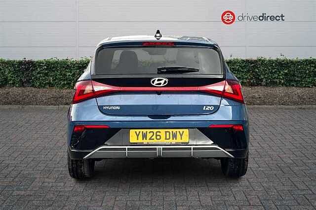 Hyundai I20 1.0 T-GDi Tech Line Hatchback 5dr Petrol DCT Euro 6 (s/s) (90 ps) Blue