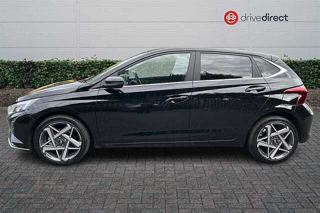 Hyundai I20 1.0 T-GDi Tech Line Hatchback 5dr Petrol DCT Euro 6 (s/s) (90 ps) Black