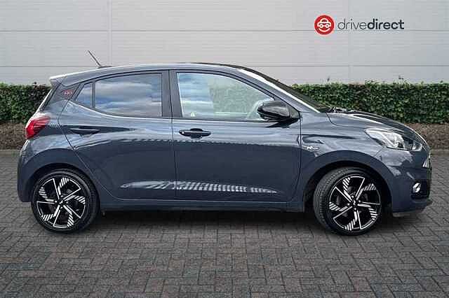 Hyundai I10 1.0 T-GDi N Line Hatchback 5dr Petrol Manual Euro 6 (s/s) (90 ps) Grey