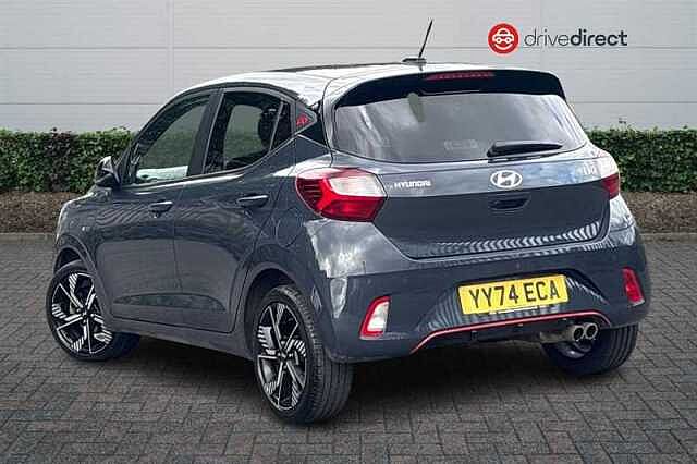 Hyundai I10 1.0 T-GDi N Line Hatchback 5dr Petrol Manual Euro 6 (s/s) (90 ps) Grey
