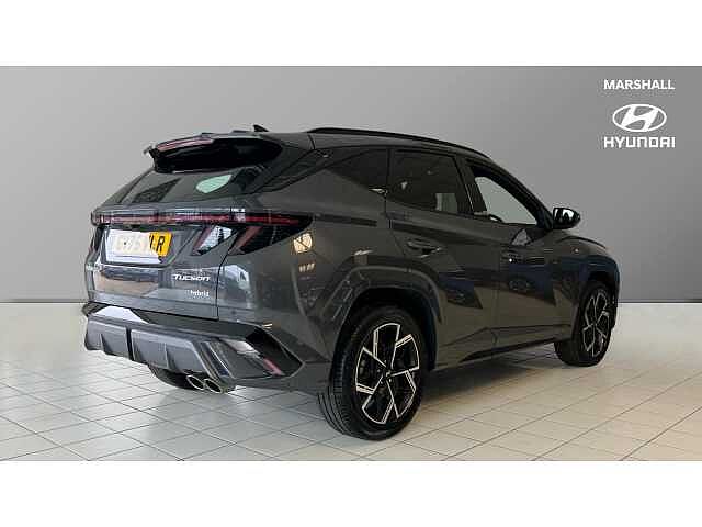 Hyundai TUCSON 1.6T Hybrid N Line 5dr Auto Grey