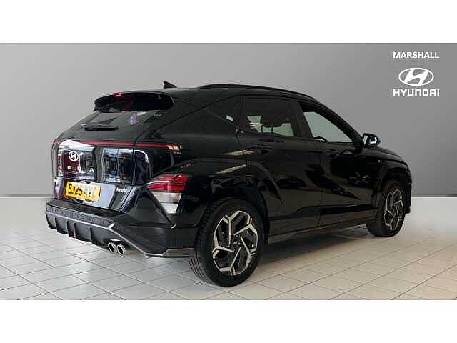 Hyundai KONA 1.6 Hybrid 129 N Line 5dr DCT Black