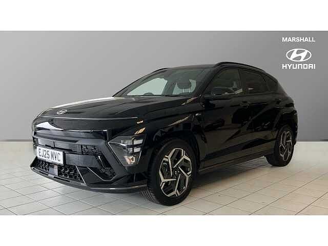 Hyundai KONA 1.6 Hybrid 129 N Line 5dr DCT Black