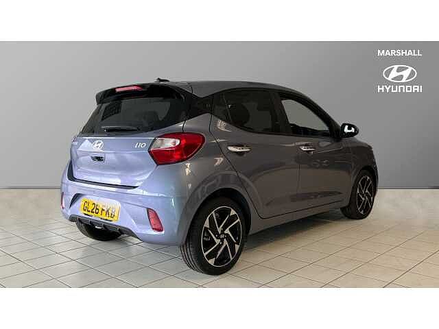 Hyundai I10 1.2 [79] Premium 5dr Auto [Nav] Meta Blue