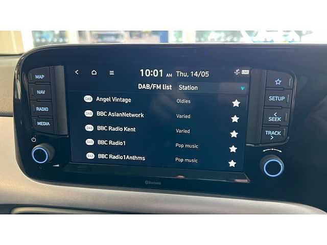 Hyundai I10 1.2 [79] Premium 5dr Auto [Nav] Meta Blue