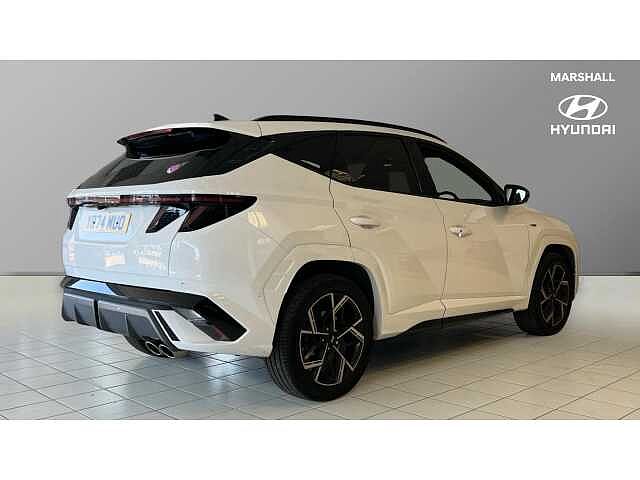 Hyundai TUCSON 1.6T Hybrid N Line S 5dr Auto White