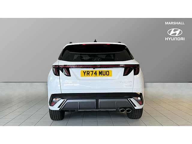 Hyundai TUCSON 1.6T Hybrid N Line S 5dr Auto White