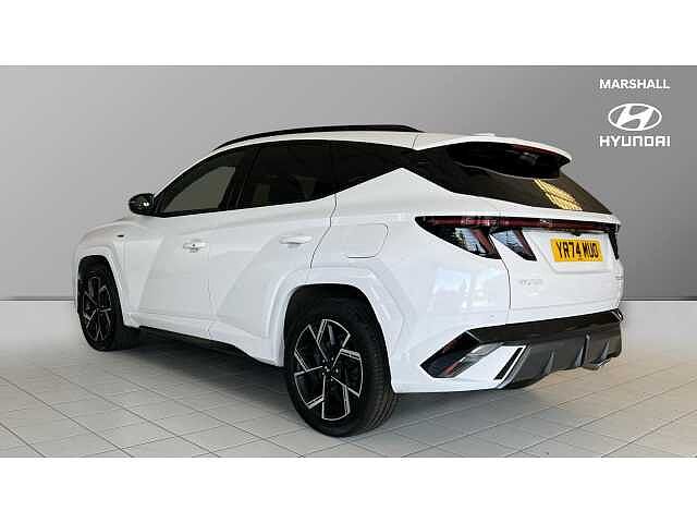 Hyundai TUCSON 1.6T Hybrid N Line S 5dr Auto White