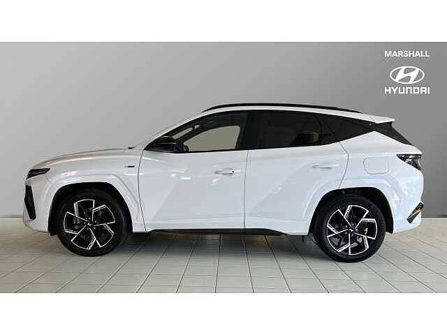 Hyundai TUCSON 1.6T Hybrid N Line S 5dr Auto White