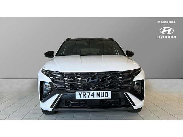 Hyundai TUCSON 1.6T Hybrid N Line S 5dr Auto White