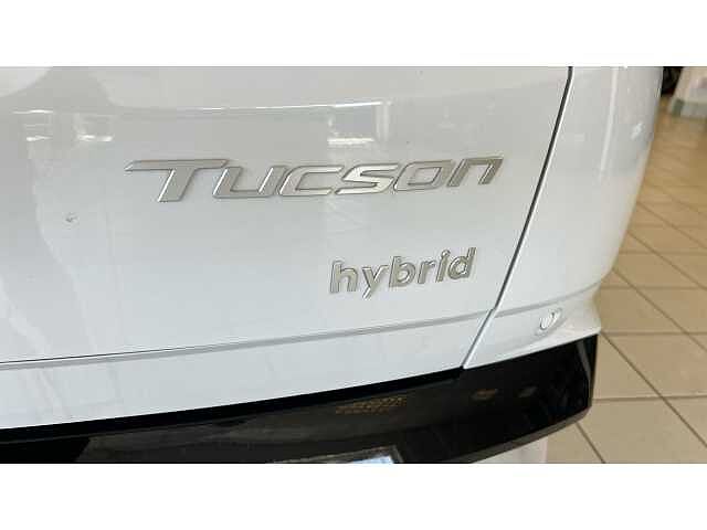 Hyundai TUCSON 1.6T Hybrid N Line S 5dr Auto White