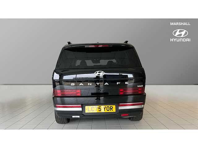 Hyundai SANTA FE 1.6 TGDi 239 Hybrid Ultimate 5dr Auto Black