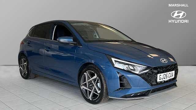 Hyundai I20 1.0T GDi 90 Tech Line 5dr DCT Vibrant Blue