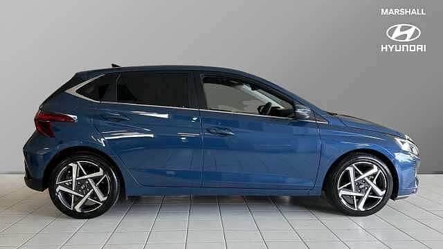 Hyundai I20 1.0T GDi 90 Tech Line 5dr DCT Vibrant Blue