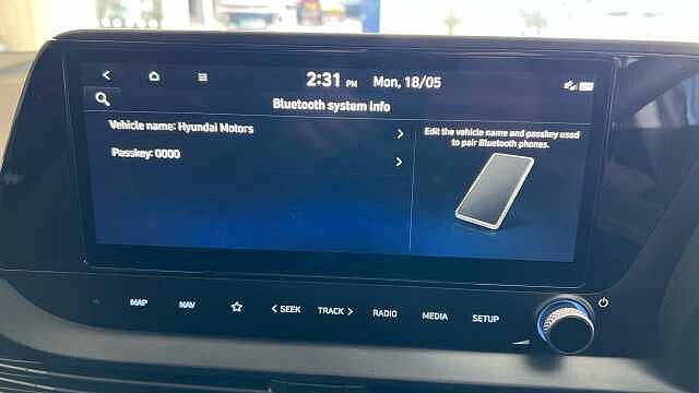 Hyundai I20 1.0T GDi 90 Tech Line 5dr DCT Vibrant Blue
