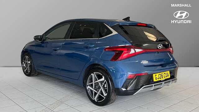 Hyundai I20 1.0T GDi 90 Tech Line 5dr DCT Vibrant Blue