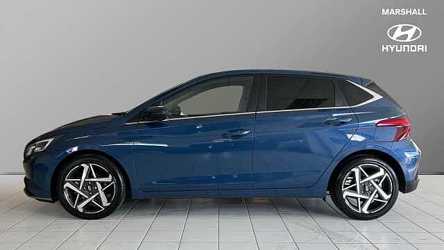 Hyundai I20 1.0T GDi 90 Tech Line 5dr DCT Vibrant Blue