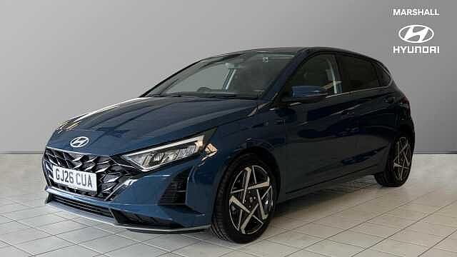 Hyundai I20 1.0T GDi 90 Tech Line 5dr DCT Vibrant Blue