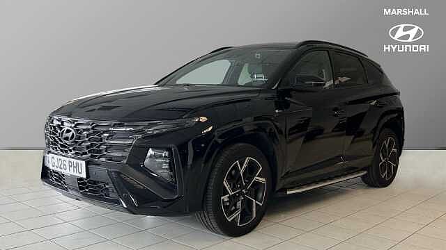 Hyundai TUCSON 1.6T 239 Hybrid N Line 5dr Auto Abyss Black Prl