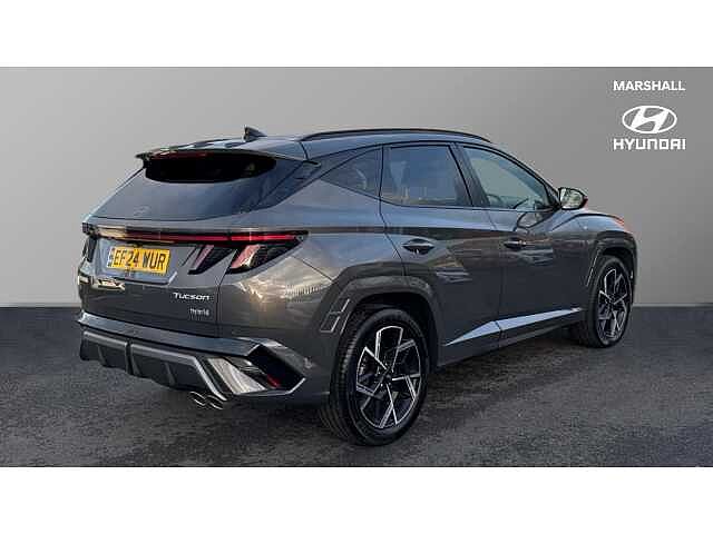 Hyundai TUCSON 1.6T Hybrid N Line 5dr Auto Grey