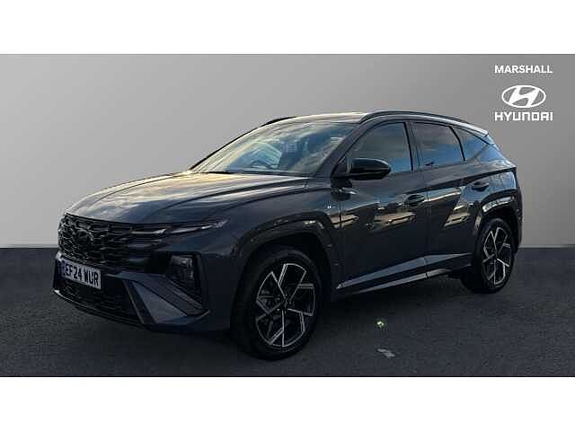Hyundai TUCSON 1.6T Hybrid N Line 5dr Auto Grey