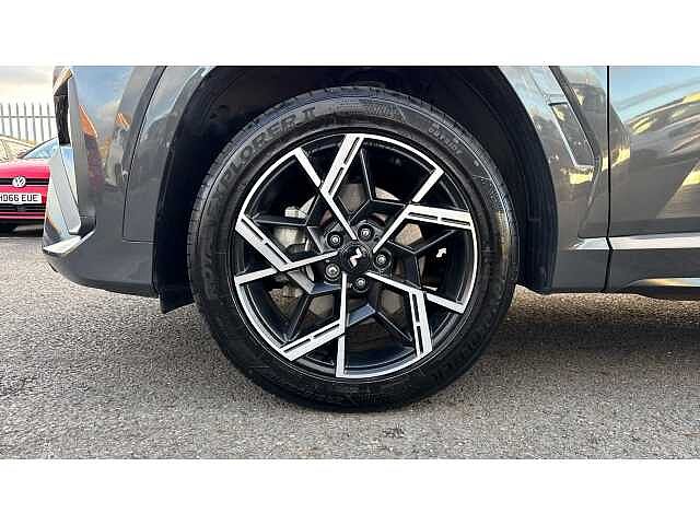 Hyundai TUCSON 1.6T Hybrid N Line 5dr Auto Grey