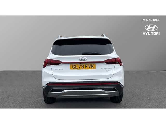 Hyundai SANTA FE 1.6 TGDi Hybrid Ultimate 5dr Auto WHITE