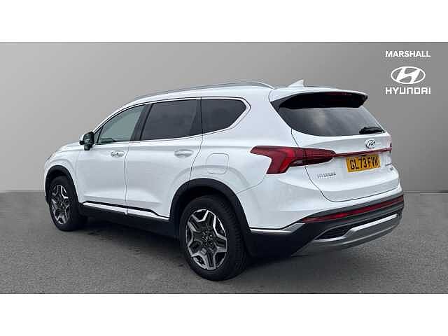 Hyundai SANTA FE 1.6 TGDi Hybrid Ultimate 5dr Auto WHITE