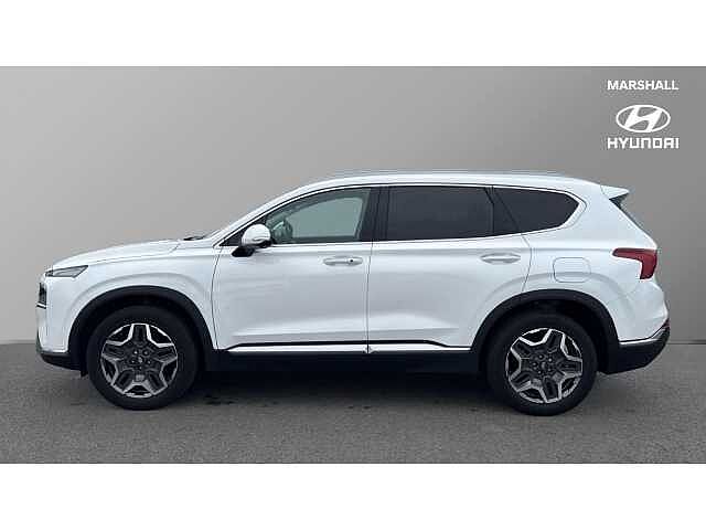 Hyundai SANTA FE 1.6 TGDi Hybrid Ultimate 5dr Auto WHITE