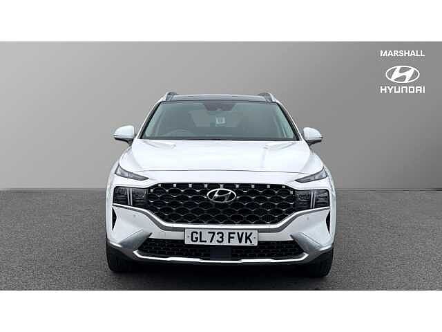 Hyundai SANTA FE 1.6 TGDi Hybrid Ultimate 5dr Auto WHITE