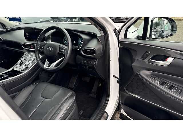 Hyundai SANTA FE 1.6 TGDi Hybrid Ultimate 5dr Auto WHITE