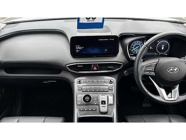 Hyundai SANTA FE 1.6 TGDi Hybrid Ultimate 5dr Auto WHITE