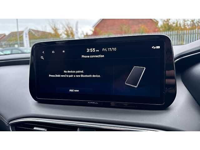 Hyundai SANTA FE 1.6 TGDi Hybrid Ultimate 5dr Auto WHITE