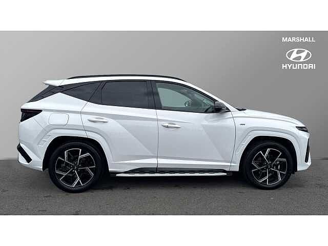 Hyundai TUCSON TUCSON 1.6T Plug-in Hybrid N Line 5dr Auto Serenity White