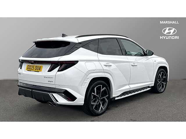 Hyundai TUCSON TUCSON 1.6T Plug-in Hybrid N Line 5dr Auto Serenity White