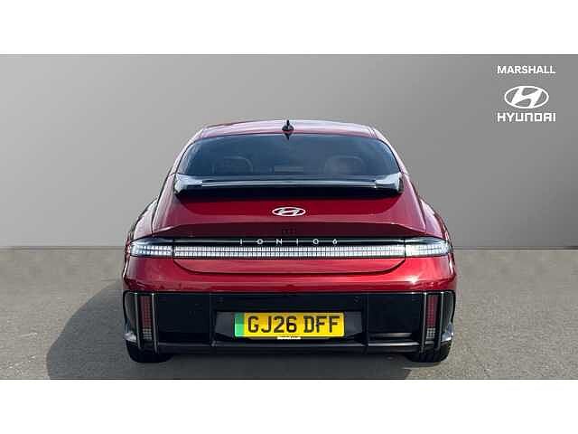 Hyundai IONIQ 6 IONIQ 6 239kW Ultimate 77kWh 4dr AWD Auto Ultimate Red